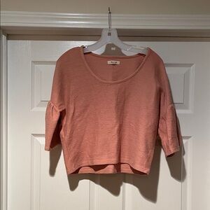 Madewell Blush Knit Top